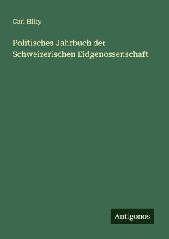 Cover Politisches Jahrbuch der Schweizerischen Eidgenossenschaft