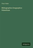 Bibliographica Geographica Palaestinae
