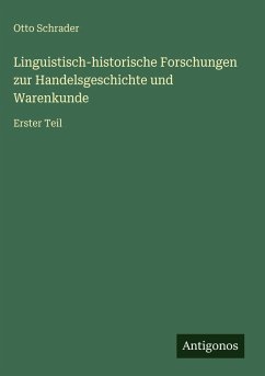 Cover Linguistisch-historische Forschungen zur Handelsgeschichte und Warenkunde