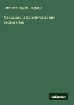 Cover Mekkanische Sprichwörter und Redensarten