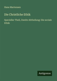 Cover Die Christliche Ethik