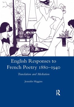 Cover English Responses to French Poetry 1880-1940