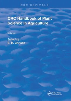 Cover CRC Handbook of Plant Science in Agriculture