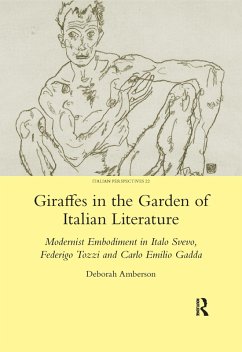 Cover Giraffes in the Garden of Italian Literature