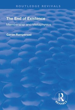 Cover The End of Existence