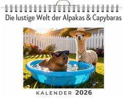 Cover Die lustige Welt der Alpakas & Capybaras