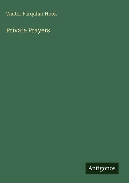 Private Prayers Private Prayers
