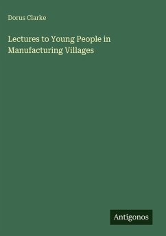Cover Lectures to Young People in Manufacturing Villages