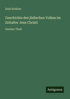 Cover Geschichte des jüdischen Volkes im Zeitalter Jesu Christi