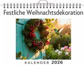 Festliche Weihnachtsdekoration