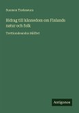 Bidrag till kännedom om Finlands natur och folk