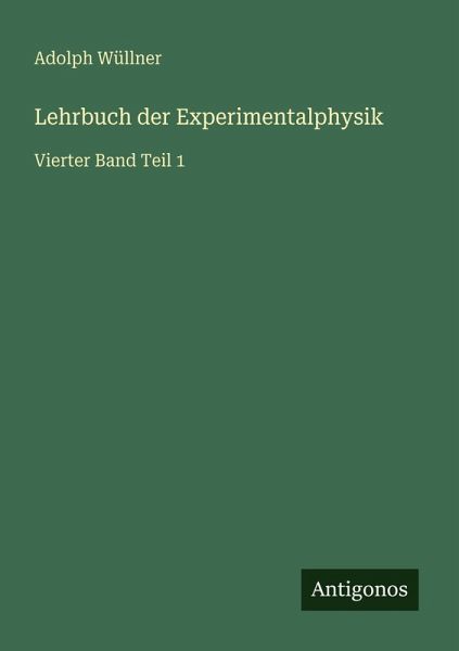Lehrbuch der Experimentalphysik