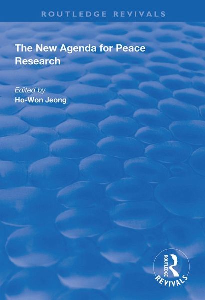 The New Agenda for Peace Research The New Agenda for Peace Research