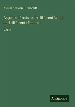 Cover Aspects of nature, in different lands and different climates