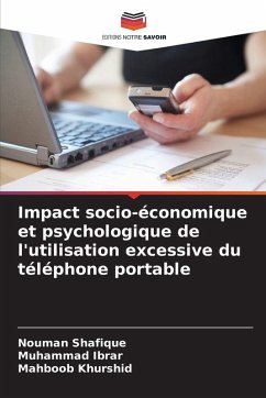 Cover Impact socio-économique et psychologique de l'utilisation excessive du téléphone portable