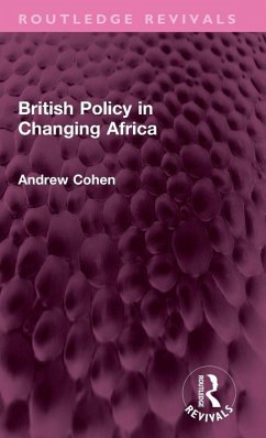 Cover British Policy in Changing Africa