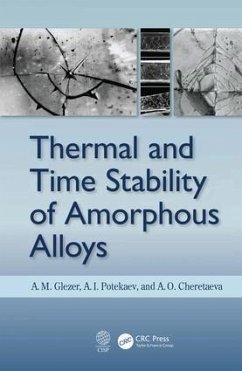 Cover Thermal and Time Stability of Amorphous Alloys
