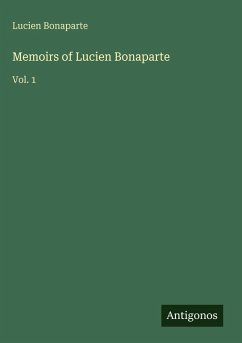 Cover Memoirs of Lucien Bonaparte