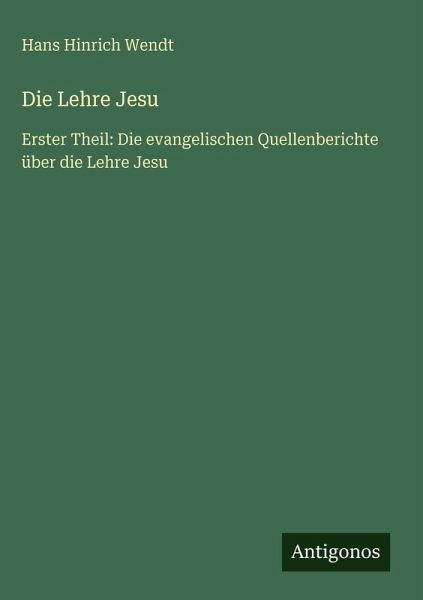Die Lehre Jesu
