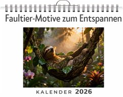 Cover Faultier-Motive zum Entspannen