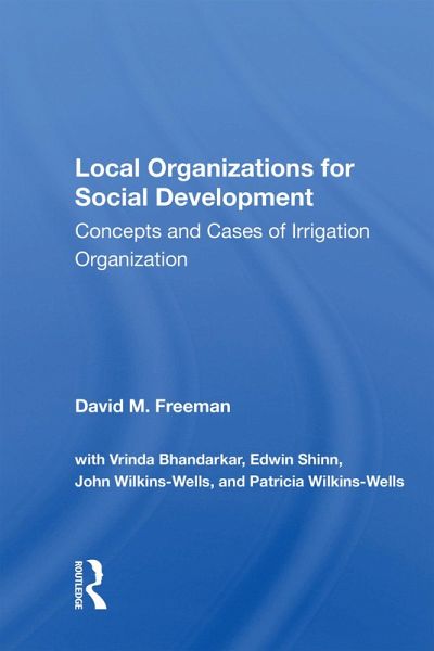 Local Organizations For Social Development Local Organizations For Social Development