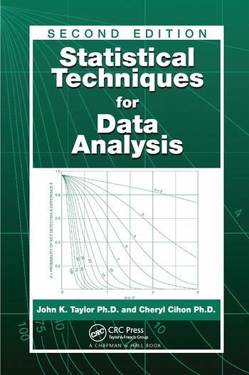 Statistical Techniques for Data Analysis Statistical Techniques for Data Analysis