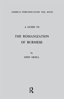 A Guide to the Romanization of Burmese