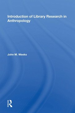 Cover Introduction to Library Research in Anthropology