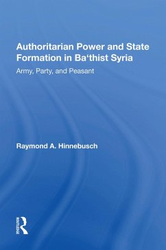 Authoritarian Power And State Formation In Ba`thist Syria - Hinnebusch, Raymond A