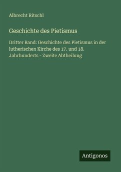 Cover Geschichte des Pietismus