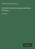 Gotthold Ephraim Lessings sämtliche Schriften