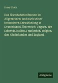 Das Eisenbahntarifwesen im Allgemeinen: und nach seiner besonderen Entwickelung in Deutschland, Österreich-Ungarn, der Schweiz, Italien, Frankreich, Belgien, den Niederlanden und England