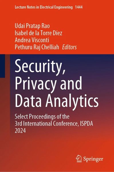 Security, Privacy and Data Analytics (eBook, PDF) Security, Privacy and Data Analytics (eBook, PDF)