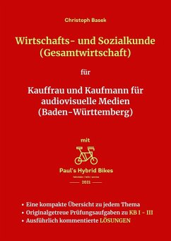 Cover Wirtschafts- und Sozialkunde (Gesamtwirtschaft) für Kauffrau und Kaufmann für audiovisuelle Medien (Baden-Württemberg) (eBook, ePUB)