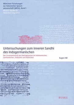 Untersuchungen zum inneren Sandhi des Indogermanischen (eBook, PDF) Cover Untersuchungen zum inneren Sandhi des Indogermanischen (eBook, PDF)