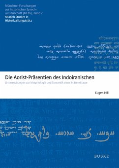 Cover Die Aorist-Präsentien des Indoiranischen (eBook, PDF)