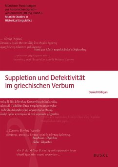 Cover Suppletion und Defektivität im griechischen Verbum (eBook, PDF)
