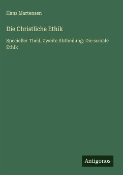 Cover Die Christliche Ethik