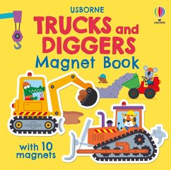 Cover Trucks and Diggers Magnet Book