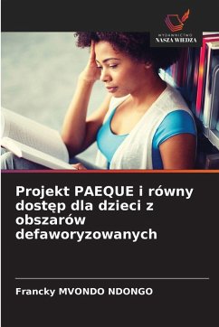 Cover Projekt PAEQUE i równy dost¿p dla dzieci z obszarów defaworyzowanych