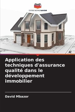 Cover Application des techniques d'assurance qualité dans le développement immobilier