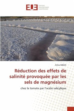 Réduction des effets de salinité provoquée par les sels de magnésium - SEBAA, Atika