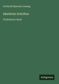 Cover Sämtliche Schriften