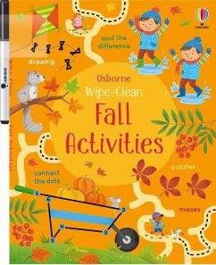 Cover Wipe-Clean Fall Activities