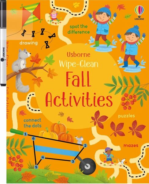 Wipe-Clean Fall Activities Wipe-Clean Fall Activities