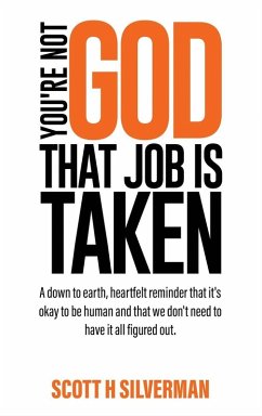 Cover YOU'RE NOT GOD