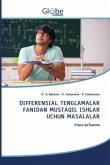 DIFFERENSIAL TENGLAMALAR FANIDAN MUSTAQIL ISHLAR UCHUN MASALALAR DIFFERENSIAL TENGLAMALAR FANIDAN MUSTAQIL ISHLAR UCHUN MASALALAR