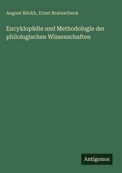 Cover Encyklopädie und Methodologie der philologischen Wissenschaften