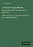 Grundriss der vergleichenden Grammatik der indogermanischen Sprachen