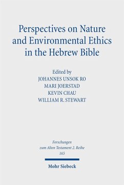 Cover Perspectives on Nature and Environmental Ethics in the Hebrew Bible